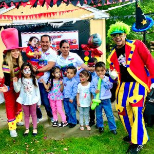 hire clowns show, contratar payasos para fiestas