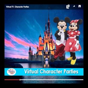 virtual kids character parties