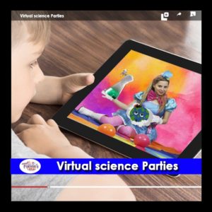 virtual science parties for kids