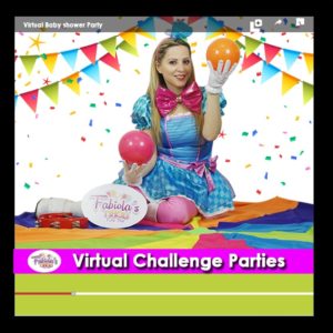 virtual challenge kids parties