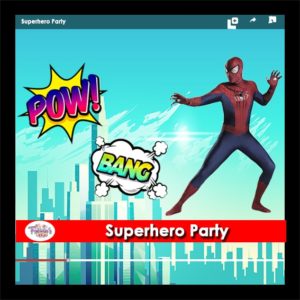virtual superheroes party
