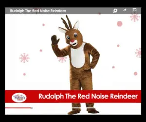 rudolph the reindeer for virtual chriistmas party
