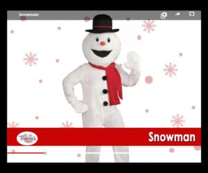 virtual snowman