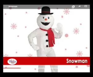virtual snowman