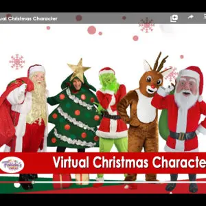 Virtual Christmas Character