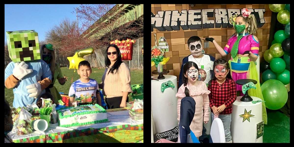 minecraft party entertainment