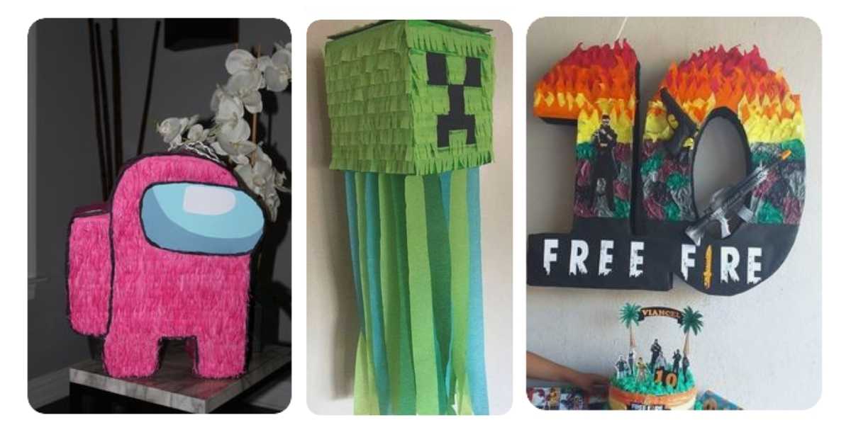 video game pi&ntilde;ata ideas
