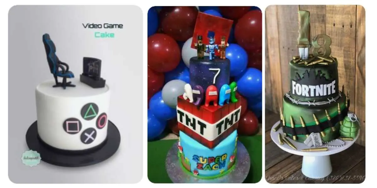 ideas de cakes de videojuegos
